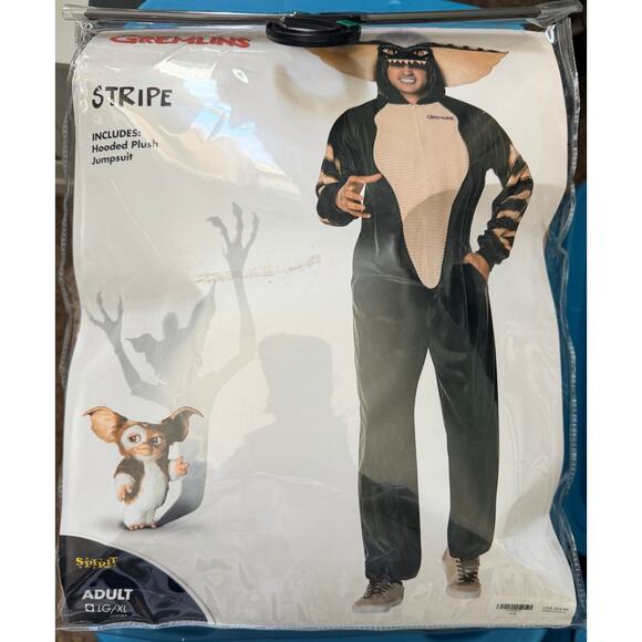 Adult Stripe Jumpsuit - Gremlins Large / XL - Picture 3 of 4